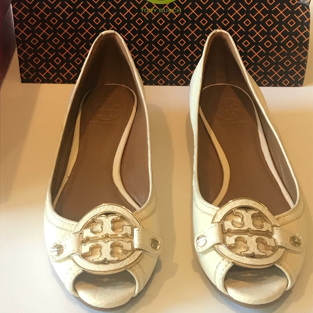 Tory Burch Amanda Open Toe Wedge